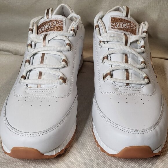 Skechers Street Sunlite 907 Delightfully OG Running Trainers White, W Size 9.5 - Picture 5 of 10